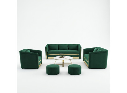 Sofa set 3+2+1 seater couch leather sofa living landscape set design