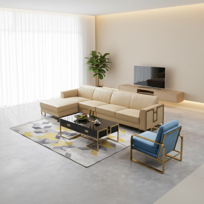 Design sofa couch corner sofa ottoman upholstery suite living landscape