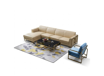 L-shaped sectional landscape corner sofa couch design upholstered suite sofa corner