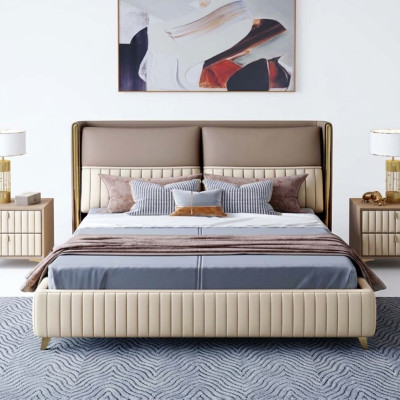 Double bed, bed, marriage bed, design, luxury beds, modern style, new, 180x200cm!