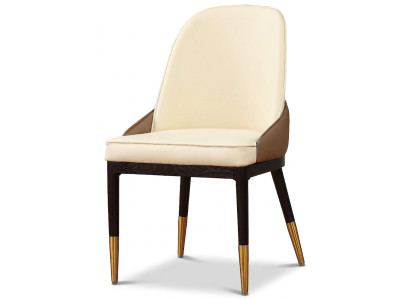 Chair Dining 1x Dining Room Lounge Seat Upholstered Chair Faux Leather TV
