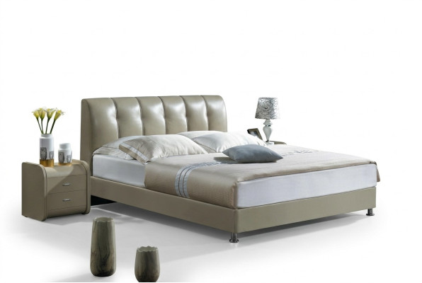 Luxury bedroom bed upholstery design luxury double hotel beds leather beds new.