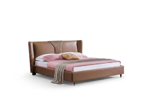 Bed Upholstered Affordable Furniture Bedroom Double Bed Luxury Beds