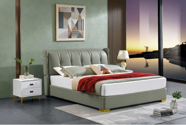 Bedroom wooden bed genuine wood bed beds hotel 180x200 solid