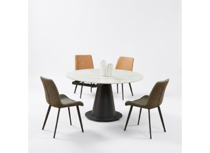 Dining room design furniture chair set table with 4 armchairs set new