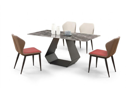 Complete set dining table, 4x chairs, dining room set, dining group, table, tables