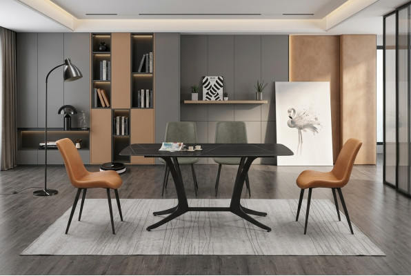 Designer dining table table dining room decor living room design tables 180x90cm