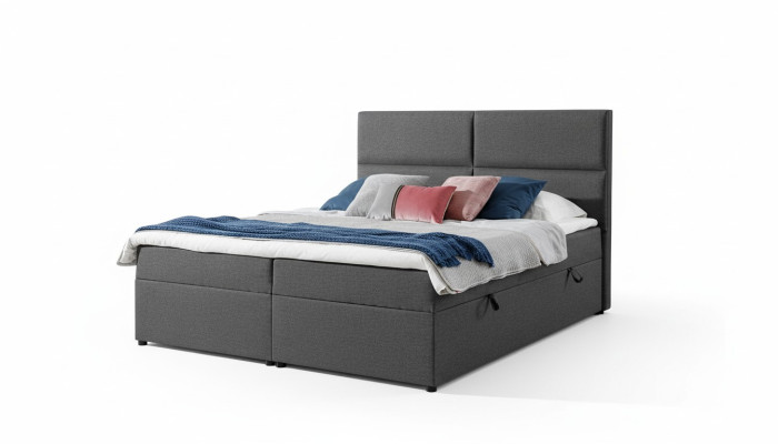 Designer Bett Chesterfield Textile Hotel Beds Double Bedroom Luxury 180x200