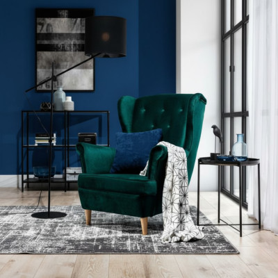 Couch Sofa Armchair Design Seater Leather Lounge Club Upholstery Luxury Ears