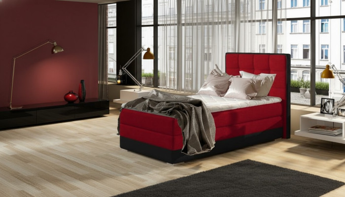 Bed cushion design luxury hotel beds 90x200cm bedroom box spring single