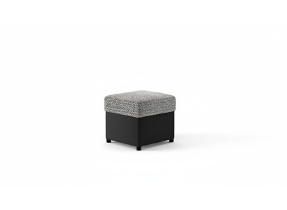 Upholstered Design Stool Design Footstool Ottoman Seat Textile Chaise Lounge