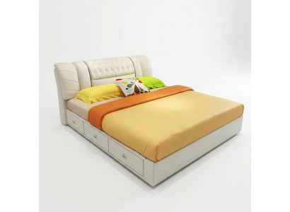 Luxury bedroom bed upholstery double beds 180x200 furniture designer furnishings
