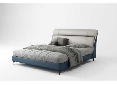 Luxury hotel beds double bed design wood modern furniture bedroom