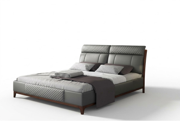 Bed Cushion Design Luxury 180x200cm Double Hotel Beds Matrimonial Bedroom Leather