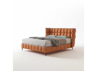 Bed Cushion Design Luxury Hotel Beds Matrimonial 180x200cm Leather Double