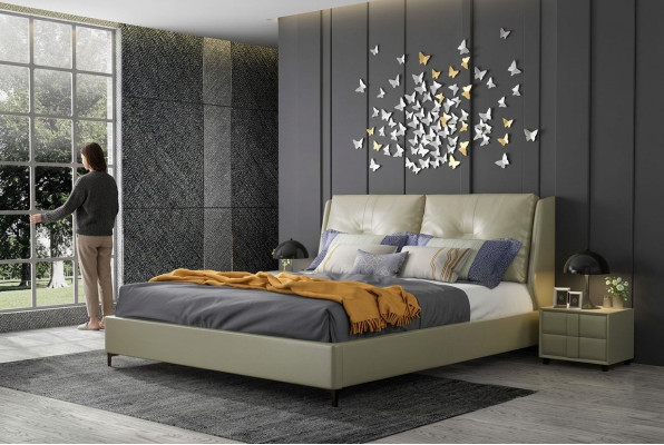 Bed Cushion Design Luxury Double Hotel Beds Room Sleep 180x200cm