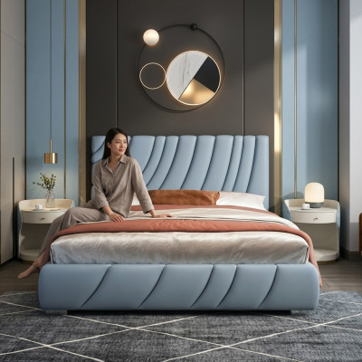 Bed Cushion Design Luxury Double Hotel Beds Sleep Room Luxury