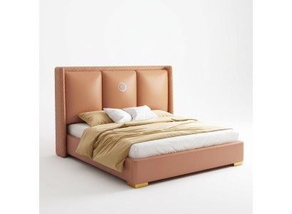 Bed Orange Bedroom Design Furniture Modern Luxury Beds Bed Frame