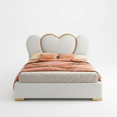 Luxury bedroom bed upholstery design luxury double hotel beds leather
