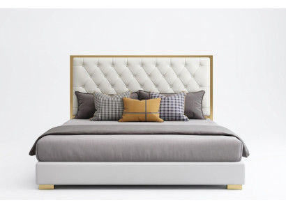 Designer bed, bedroom beds, hotel leather, luxury upholstery, cushioned bed frame