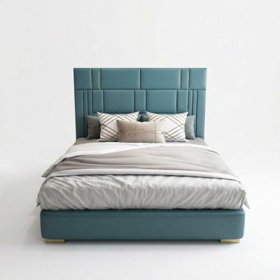 Luxury hotel bed double upholstered beds sleep room 180x200 double