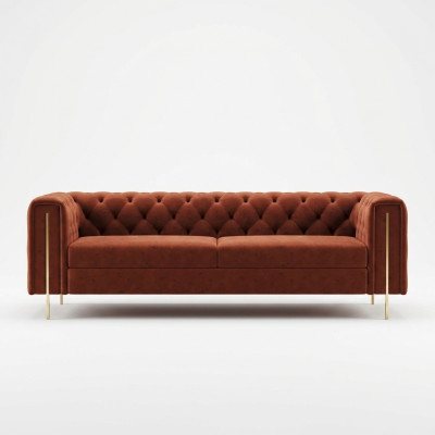 Three-seater sofa upholstery design couch seating sofas 3-piece room furniture modern