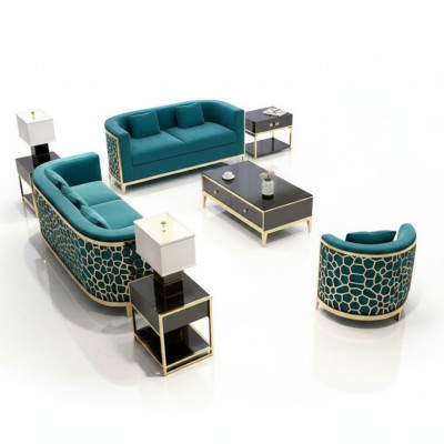 Sofa set Couch 321 seat fabric couches sofas luxury furniture upholstery