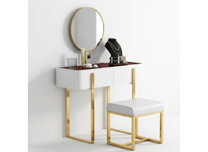 Dressing table makeup table cosmetic table chest of drawers with mirror consoles