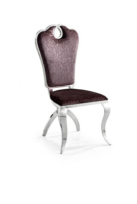 Upholstered Luxury Armchair Dining Chair Design Textile Chair Faux Leather