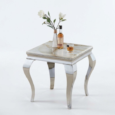 Side table, table, coffee table, sofa, tables, living room, design, stainless steel
