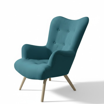 Armchair Single-Seater Lounge Club Furniture Wingback Chair Sofa Couch TV Upholstery New
