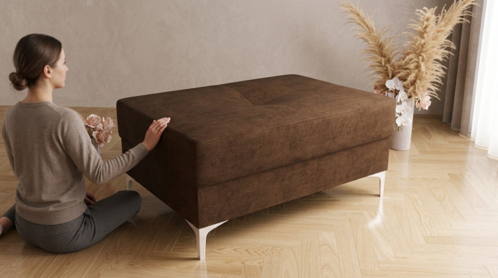 Couch textile seat new footstool upholstery stool bench side stool
