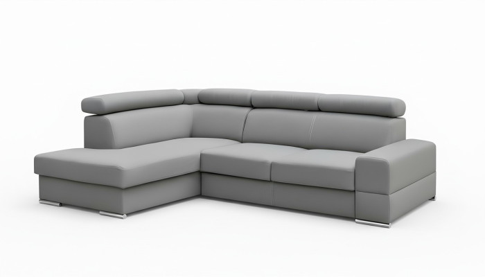 High-quality living room sofa corner sofa L-shape bed function fabric modern couches