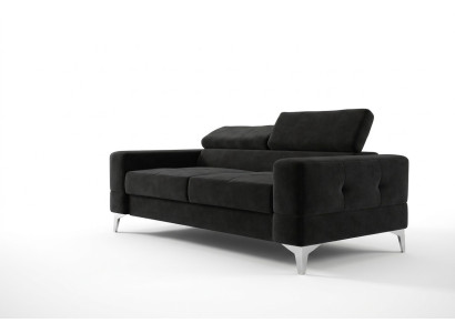 Two-seater leather sofa couch wood sofa upholstery sofa 2-seater fabric couches new