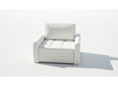 Luxury TV Relax Chesterfield Club Armchair Lounge 1-Seater Fabric