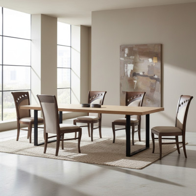 Design chair 4x group armchairs chairs set velvet textile new dining room restaurant
