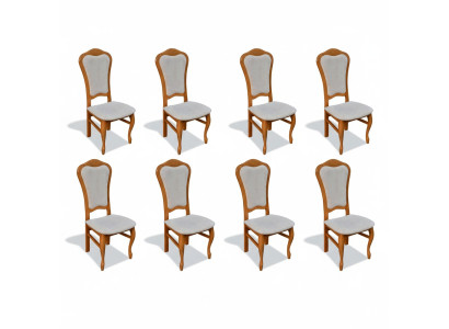 Complete seating group design dining chair set chairs 8x set groups new