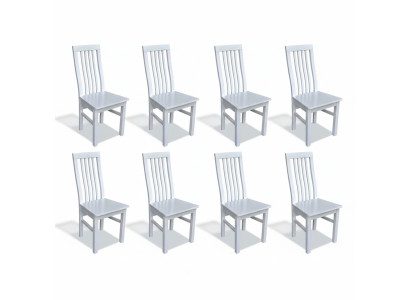 Dining room chair designer chairs dining chairs new set of 8x fabric solid wood chair