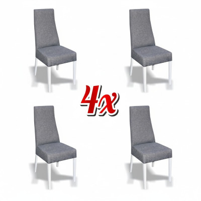 Dining room kitchen group set chair suite seat cushion wood 4x chairs furniture new