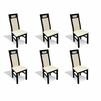 Chair set complete dining room set 6x upholstered chairs groups