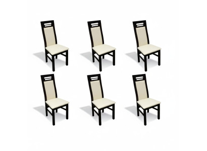 Chair set complete dining room set 6x upholstered chairs groups