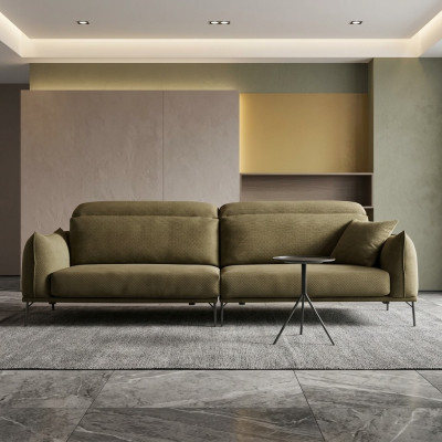 Sofa Upholstery 4-Seater Fabric Big XXL Living Room Couches Fabric