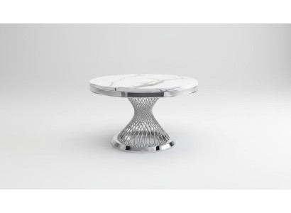 XXL table, stainless steel furniture, Art Nouveau royal luxury furniture, dining table, conference table