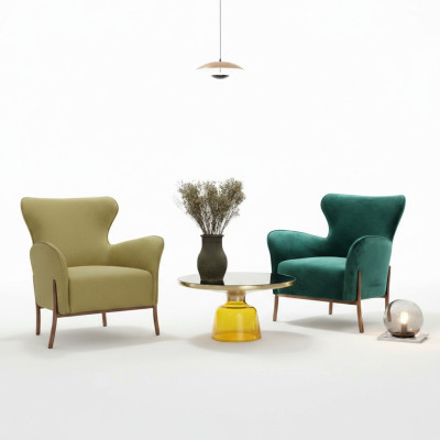 Armchair Design Couch Sofa Relax Textile Lounge Luxury TV Seat