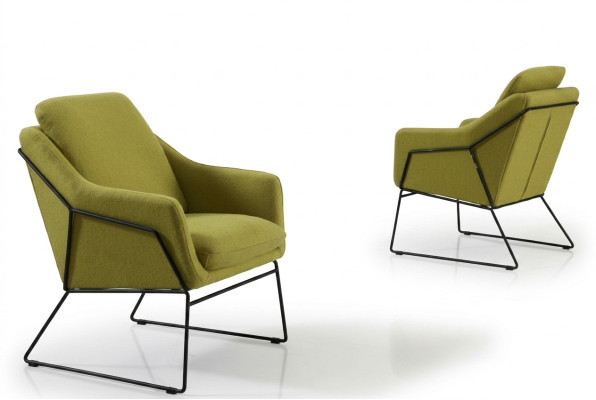 Designer armchair upholstered sofa 1 seater modern new TV recliner