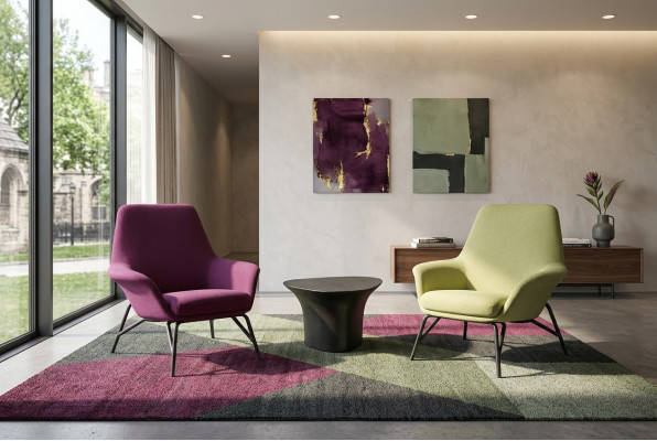 Design armchair couch sofa relax fabric lounge luxury TV club seat