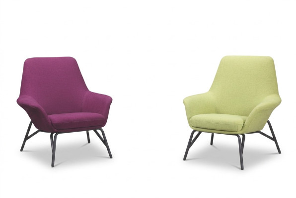 Design armchair couch sofa relax fabric lounge luxury TV club seat