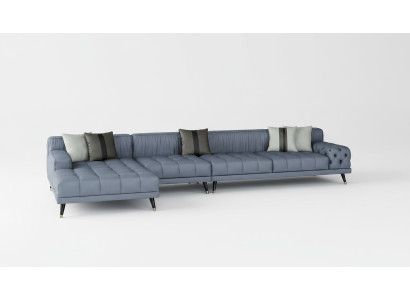 Chesterfield Sofa Couch Upholstery Luxury Furniture Design Corner Sofa Leather