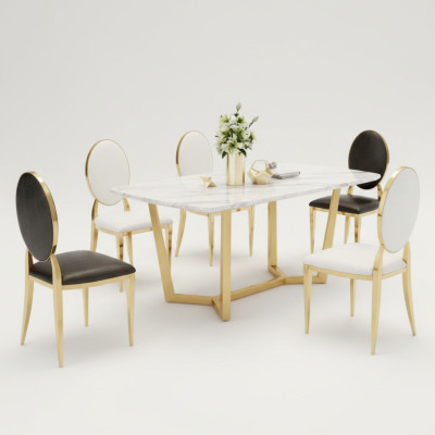 Design dining table modern marble dining room living room kitchen tables table