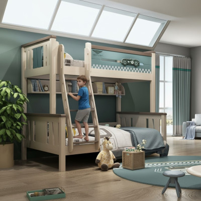 Bunk bed children's bed loft bed beds play bed high bed bunk bed double new